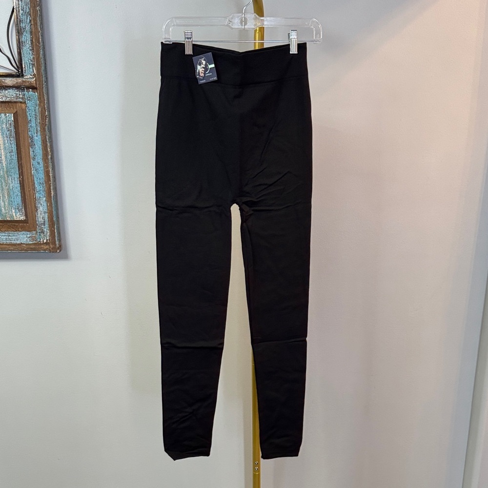 ETITU Black Fleece-Lined Leggings NWT plus size